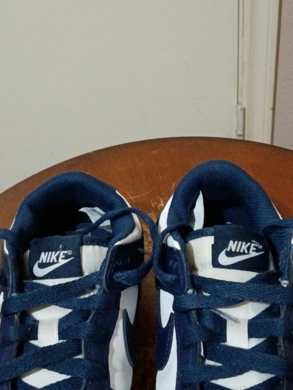 Nike Dunk Low Midnight Navy Blue White Kids Sneakers FB9108-116 Size 3Y - Picture 6 of 14